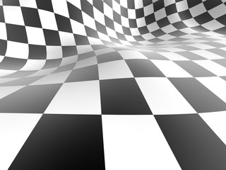 Obraz premium Checkered texture background illustration