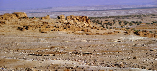 Karges Land unterwegs in Galilea