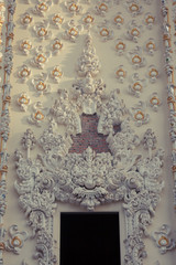 Window temple in Thailand