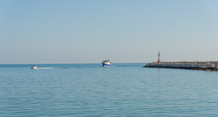 Seafront of San Benedetto del Tronto - Ascoli Piceno -Italy