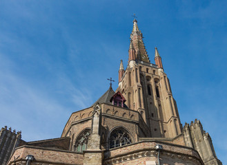 Fototapeta premium Ghent (Gent) cathedral, Belgium