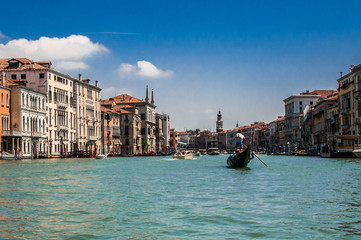 Obraz premium Vista del canal grande