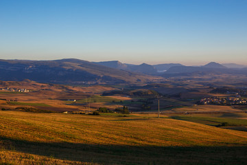 Picturesque landscape of Spain