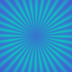 Azure and blue rays abstract background picture