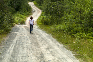 Obraz premium a walk in the forest