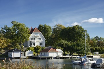 Obraz premium Harbor in Nynashamn - Sweden