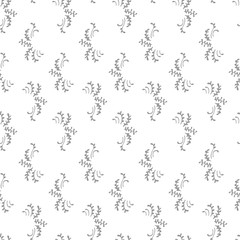 Seamless background with abstract doodle ornate pattern