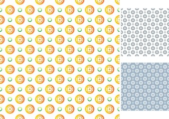 Gears patterns, vector illustration