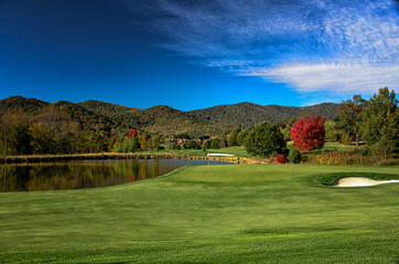 Golf Fall View