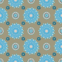 Bright Varicolored seamless pattern background. 