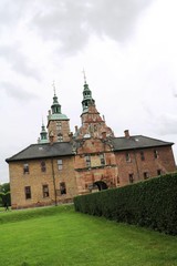 Fototapeta na wymiar Castle Rosenborg in Copenhagen, Denmark Scandinavia 