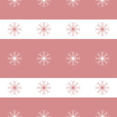 Christmas snowflakes seamless background.