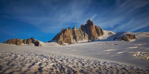 Aiguille du Midi from Geant glacier