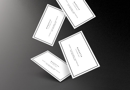 Maquetas de tarjetas de empresa múltiples