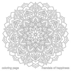 Adult Coloring Book Mandala Ethnic