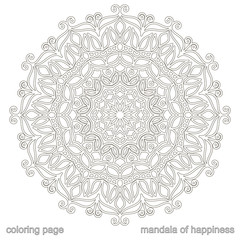 Adult Coloring Book Mandala Ethnic
