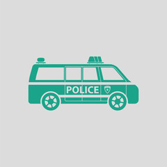Police van icon