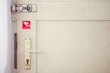 ALARM Aufkleber schützt vor Einbrecher