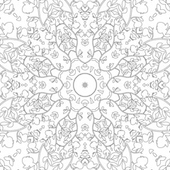 Adult Coloring Book Mandala Ethnic