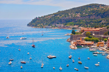 Fototapeta premium Villefranche-sur-Mer, Frankreich