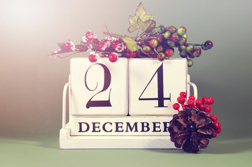 Christmas Advent Calendar for days until Christmas