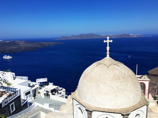 church in santorini