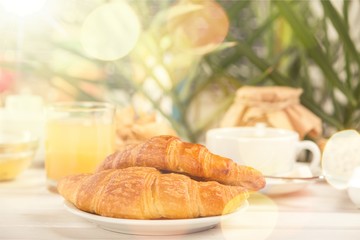 Breakfast.