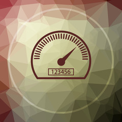 Speedometer icon