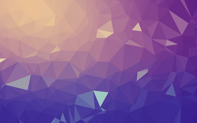 Obraz premium Abstract low poly background, geometry triangle