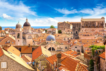 Naklejka premium Old city Dubrovnik, Croatia