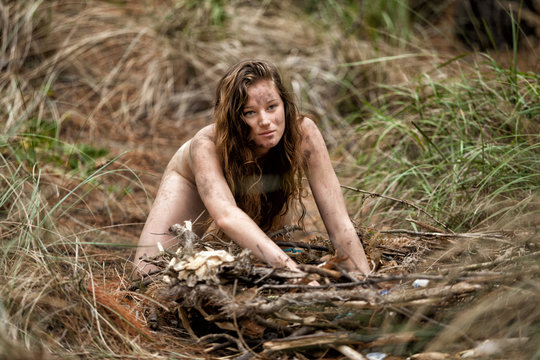 Wild female in the Forest