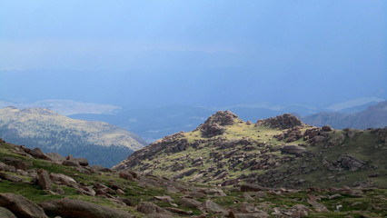 Fototapeta na wymiar Colorado Springs Mountains