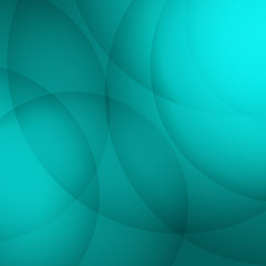 Curve element with green background