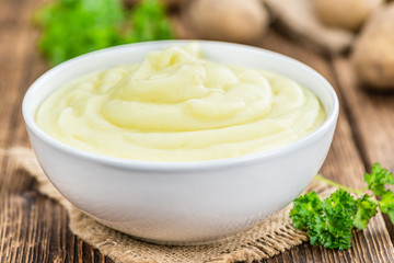Portion of Mash (selective focus)