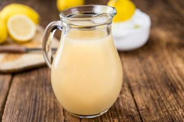 Lemon Juice (selective focus)