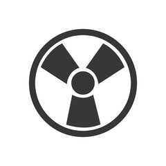 nuclear energy symbol isolated icon vector illustration design