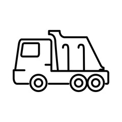 dump truck illustration design