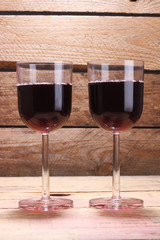glass of wine