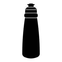pictogram bottle water hydration fitness gym vector illustration eps 10