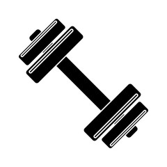 pictogram barbell fitness gym icon design vector illustration eps 10