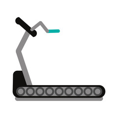 fitness walking machine gym design vector illustration eps 10