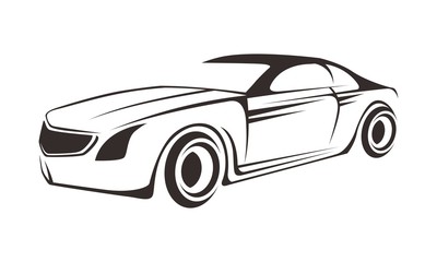 car line logo template