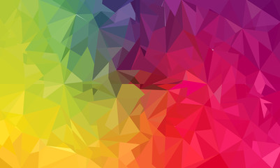 Crystal Geometric Polygonal Vector Background Wallpaper