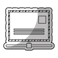 Envelope icon. Email mail message letter and marketing theme. Isolated design. Vector illustration