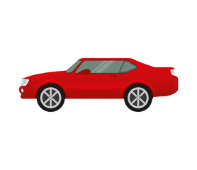Obraz na płótnie Canvas car auto vehicle isolated icon vector illustration design