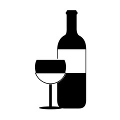 delicious wine cup icon vector illustration graphic design
