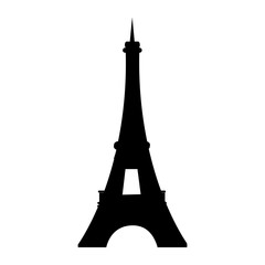 Paris eiffel tower icon vector illustration graphic design