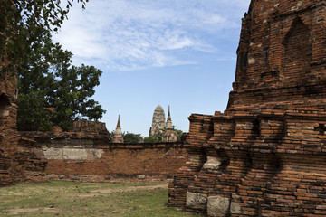 Fototapeta premium Wat Ratchaburana Temple