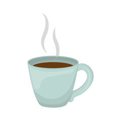 Delicious fresh coffee icon vector illustration graphic design