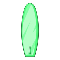 Sirfing board icon. Cartoon illustration of sirfing board vector icon for web